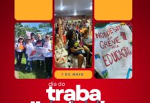 Dia do Trabalhador é dia de luta
