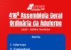 Assembleia da Aduferpe discutirá eleições 2026