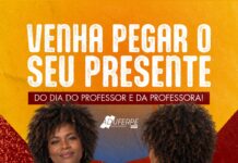 Venha pegar seu presente pelo Dia do Professor e da Professora